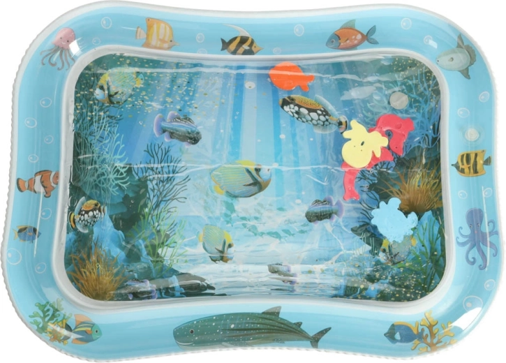 Aufblasbare Wasserspielmatte für Säuglinge Fische XXL 62x45 cm