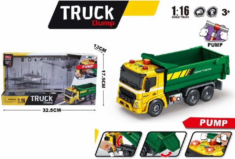 Kipp-Lkw 1:16 mit Licht und Sound