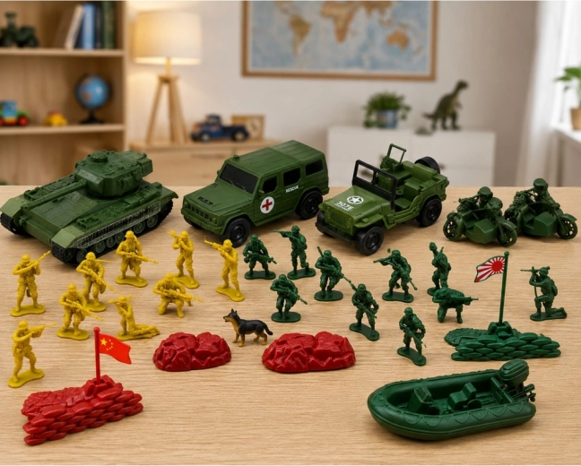 46 Teile für kreatives Spielen
