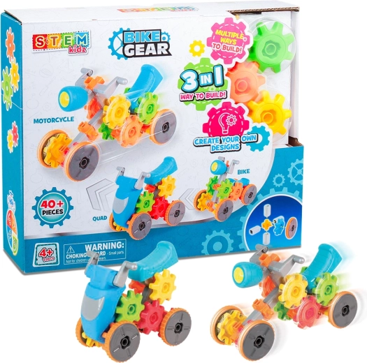 STEM-Bausatz Motorrad und Quad 3-in-1 HAP-P-KID