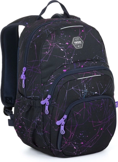 Studentenrucksack Topgal Skye mit violetten Details