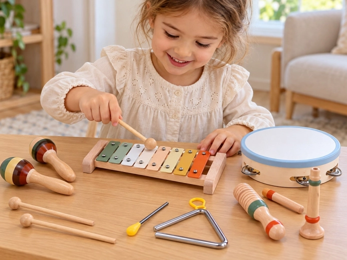 Buntes Xylophon für die ersten Melodien