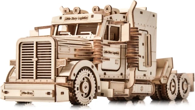 Little Story 3D-Holzbausatz Lkw
