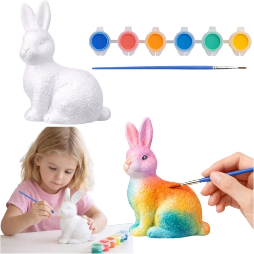 Kreativset zum Bemalen eines Osterhasen