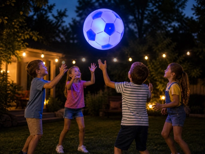 LED-Lichter für Spaß auch nach Einbruch der Dunkelheit