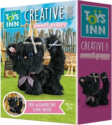 Stnux Sweet Puppy Kreativset DIY für Anhänger – schwarze Katze