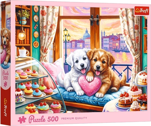 Puzzle 500 Welpenliebe