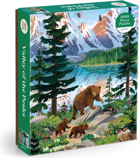 Galison Puzzle Bergtal, 1000 Teile