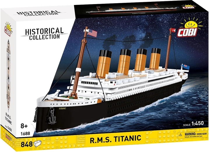 Konstruktionsset RMS TITANIC 1:450, 848 Teile