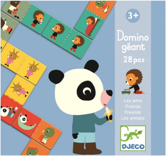 Djeco Domino freundliche Tiere