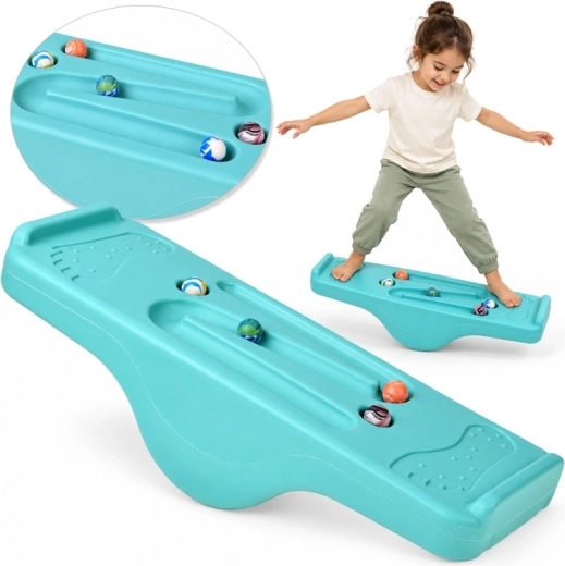 Kinder-Balanceboard 2-in-1 mit Labyrinth und Bällen
