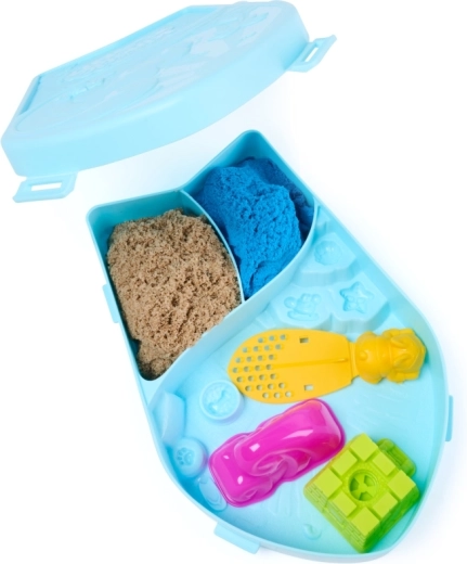 Zwei Sandfarben für kreatives Strandgestalten