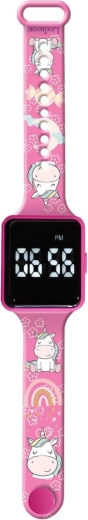 Helles LED‑Display mit 12/24‑Stunden-Anzeige
