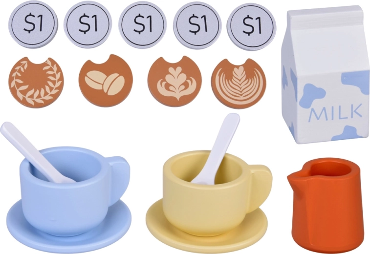 Komplettes Café-Zubehör