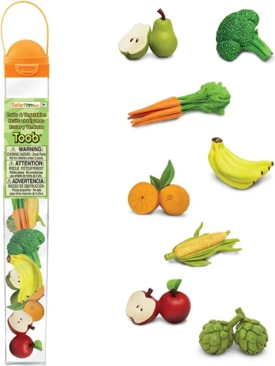 Safari Ltd. Toobs Obst und Gemüse (8 Figuren)