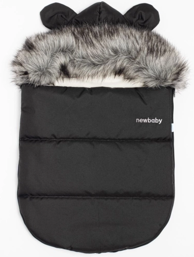 Winterfußsack NEW BABY Lux Fleece grafit