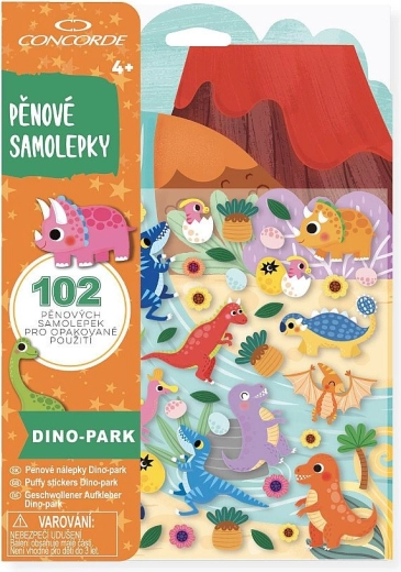 Schaumstoff-Aufkleber Dino Park CONCORDE
