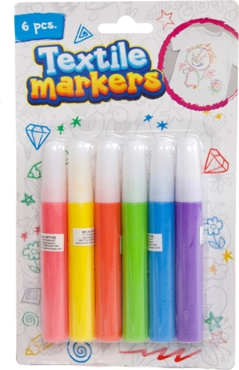 Sechs leuchtende Farben für Kreativität