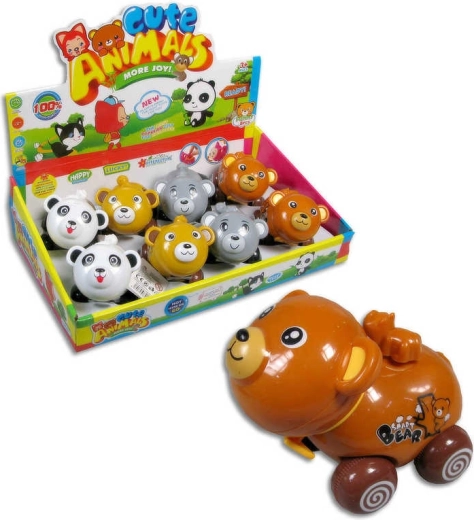 Aufziehbär auf Rädern – 1 Stück