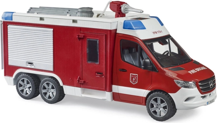 Feuerwehrfahrzeug Mercedes-Benz Sprinter mit Licht und Sound von Bruder
