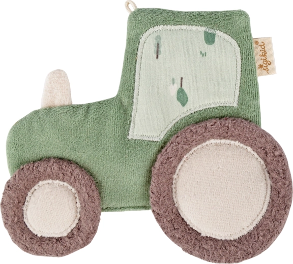 Sigikid Knistertuch Schmusetuch Traktor