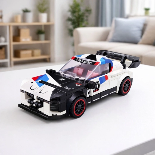 Sportwagen mit detailreichem Design