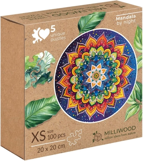 Alexander Mandala Nacht – Holzpuzzle 100 Teile