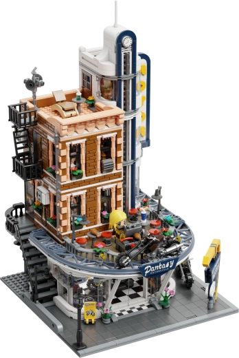 Ikonische Stadtecke zum Ausstellen