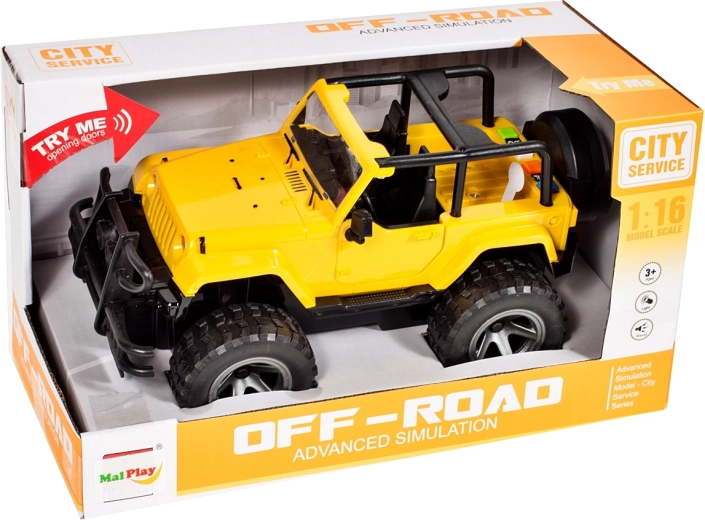 Geländewagen JEEP 1:16 mit Licht und Sound
