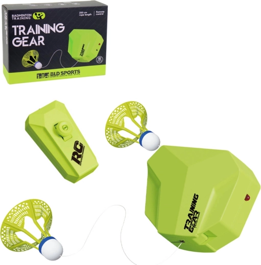 RC-Badminton-Hängetrainer mit 2 Federbällen