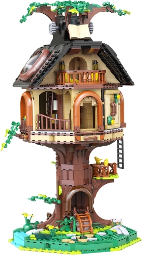 Funktionierender Aufzug und aufklappbare Elemente