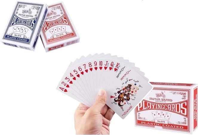 Plastikspielkarten, 54 Stück