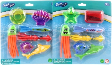 Tauchset für Kinder mit Wasserspielzeug