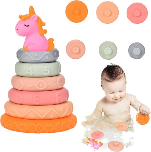 Sensorik-Baukasten mit Einhorn für Kinder