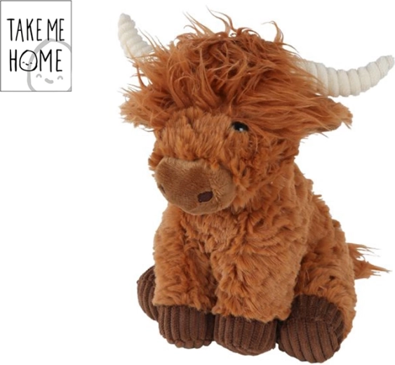 Take Me Home Plüsch-Yak sitzend 20 cm