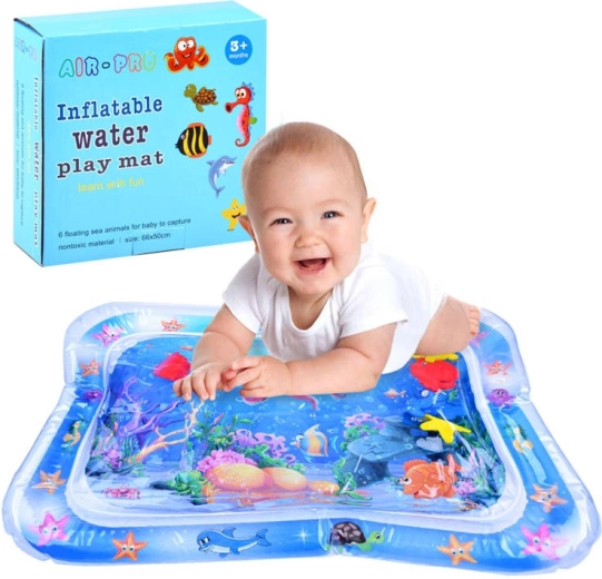 Lehrreiche aufblasbare Wasserspielmatte für Kinder