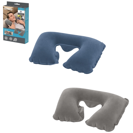 Aufblasbares Reisekissen für den Nacken BESTWAY 37 × 24 × 10 cm