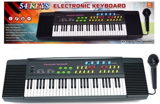 Kinderorgel (Keyboard) mit Mikrofon 50 cm - 1 Stück
