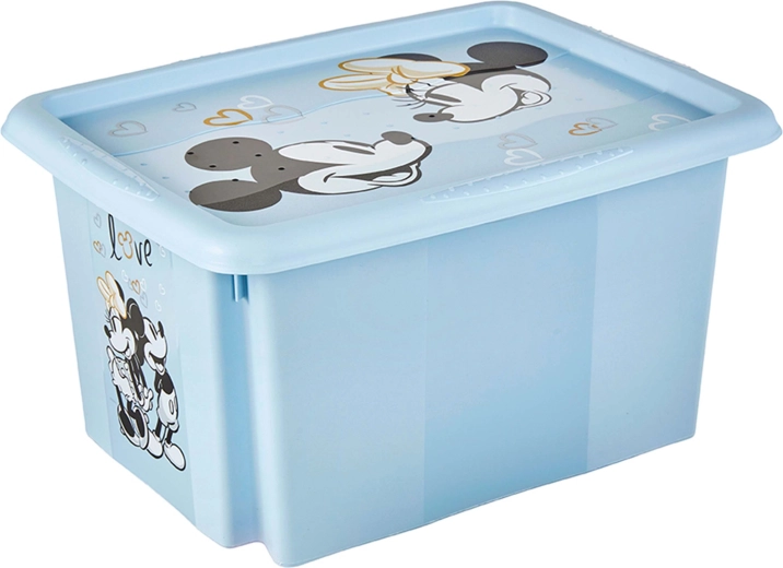 Aufbewahrungsbox mit Deckel Mickey 15 l
