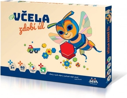 Biene schmückt den Bienenstock Mosaik 60 Stk.