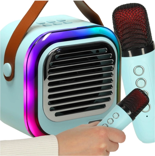 Kabelloser Karaoke-Lautsprecher mit Bluetooth
