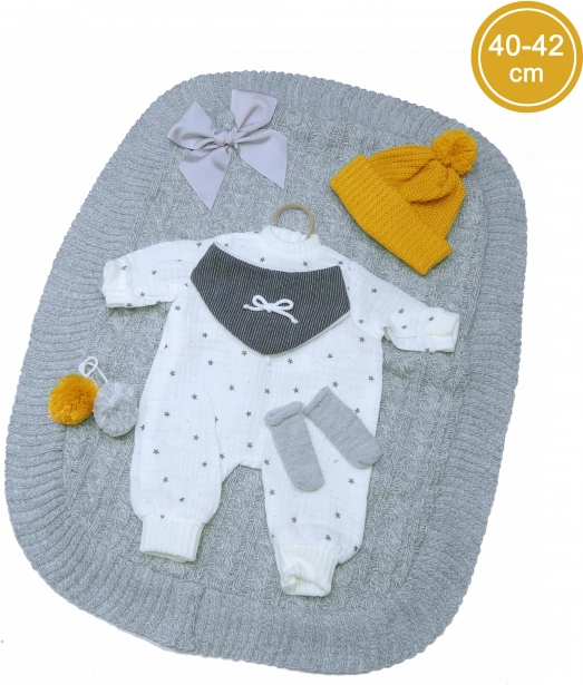 Kleiderset für Baby-Puppe NEW BORN