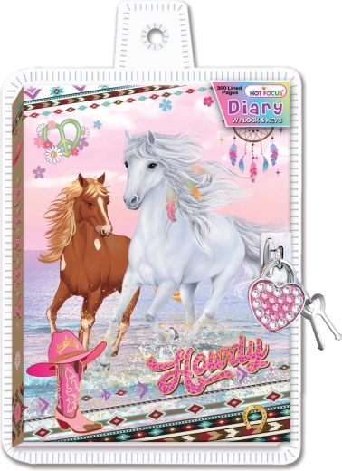 Geheimes Tagebuch mit Schloss – Pferd