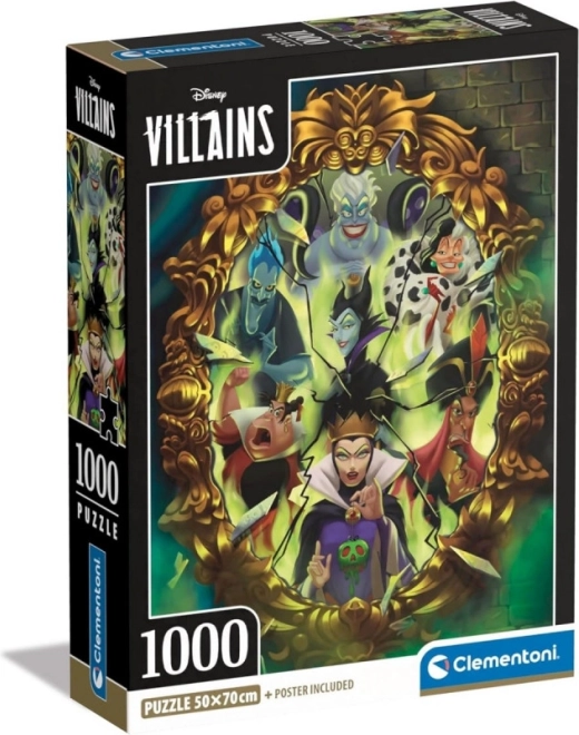 Puzzle Disney Villains 1000 Teile compact