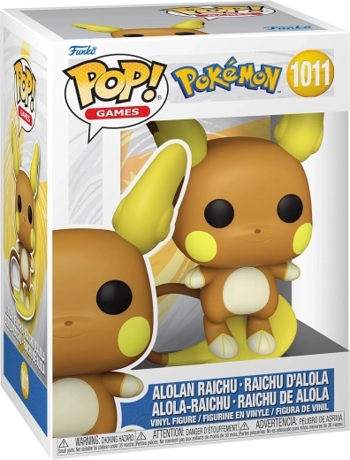 Funko Pop! Games Pokémon - Alolan raichu #1011 - 1 Stück