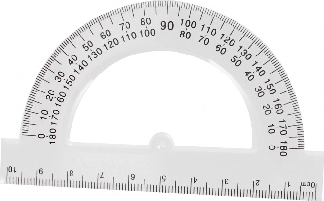 Winkelmesser 180° für präzises Arbeiten mit Winkeln