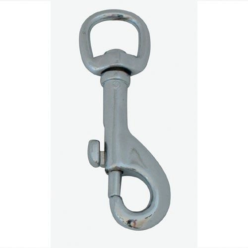 Drehbarer Karabiner 55 × 10 mm, Chrom, Packung 10 Stk.