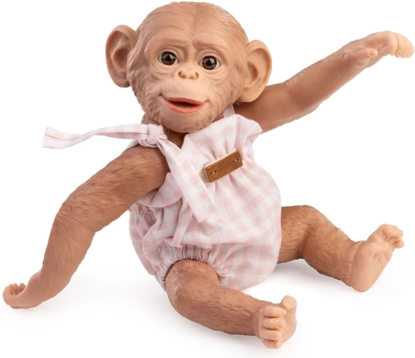Guca realistisches Reborn-Affenbaby mit vollständig aus Vinyl bestehendem Körper, 25 cm