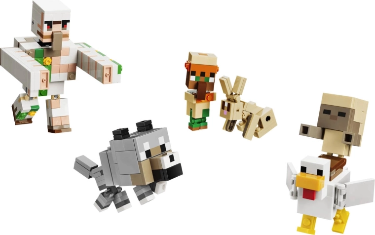 Sechs ikonische Figuren aus Minecraft
