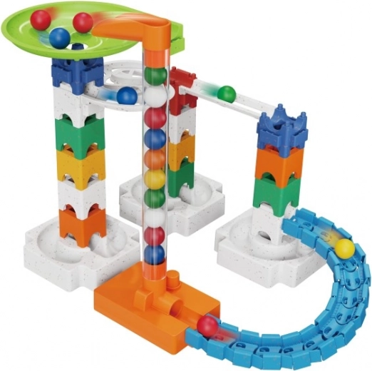 Murmelbahn 63 Teile aus recyceltem Kunststoff